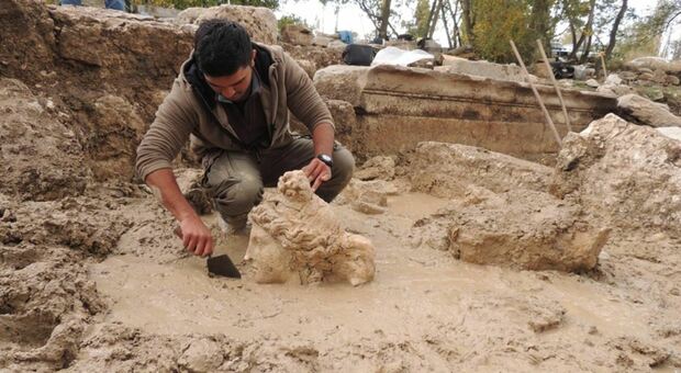 immagine Turchia, scoperte due grandi teste 