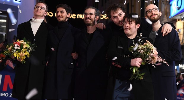 immagine Pinguini Tattici Nucleari a Sanremo