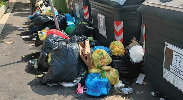 Roma, caos rifiuti in via Fani: cumuli di spazzatura e cattivo odore. Ancora degrado nella Capitale