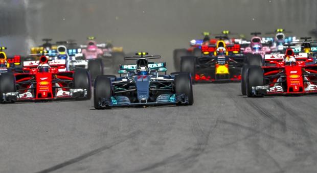 Un'immagine della scorsa stagione di Formula 1