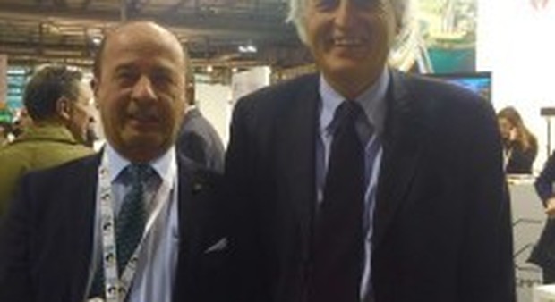 Bastianelli con Varotti alla MITT di Mosca