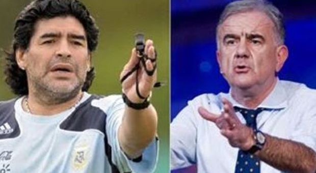 Maradona querela Gnocchi: «Vittima della droga, non accetto scherzi»