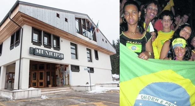 Il municipio di Val di Zoldo, l'anagrafe presa d'assalto dai brasiliani