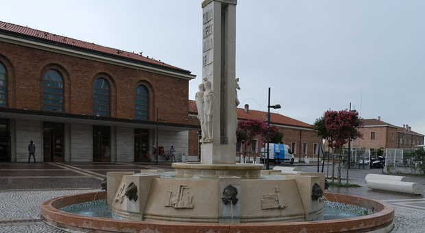 fontana di piazzale Stazione