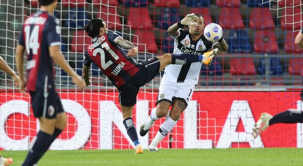 Bologna-Parma 4-1, Soriano mattatore del derby emiliano con un doppietta