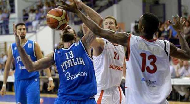 Basket, grande Italia batte la Svizzera e si qualifica per gli Europei 2015