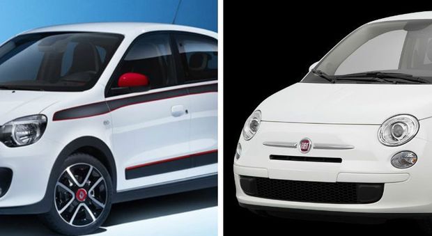 Fiat provoca Renault: complimenti, la Twingo somiglia alla 500