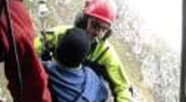 Rieti, due escursionisti cadono e si feriscono in montagna: soccorsi dai vigili del fuoco