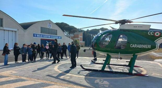 Gli alunni delle scuole di Amatrice e Cittareale visitano il comando provinciale dei carabinieri di Rieti
