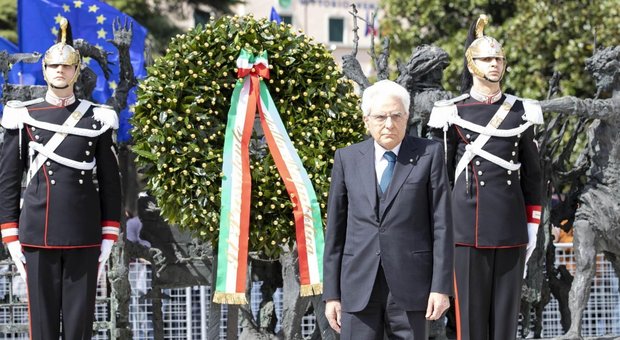 Il presidente Mattarella nel Trevigiano per le celebrazioni del 25 Aprile