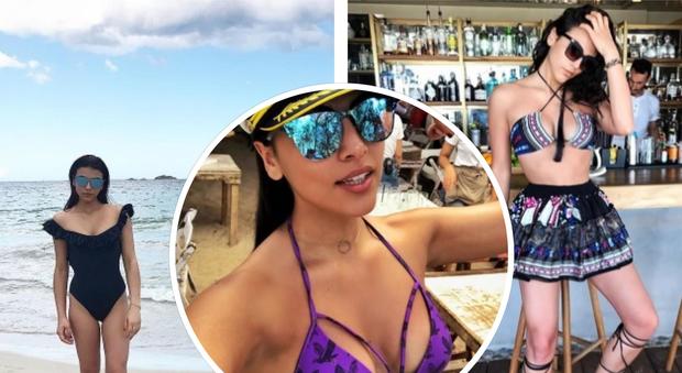 Giulia Salemi, finite le vacanze a Ibiza: ecco le foto più sexy scattate sull'isola