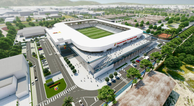 Progetto del nuovo stadio Pinto