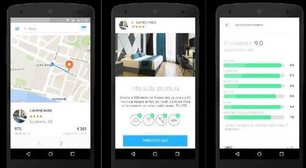 Booking Now, ecco l'app Android per prenotare le vacanze last minute via smartphone