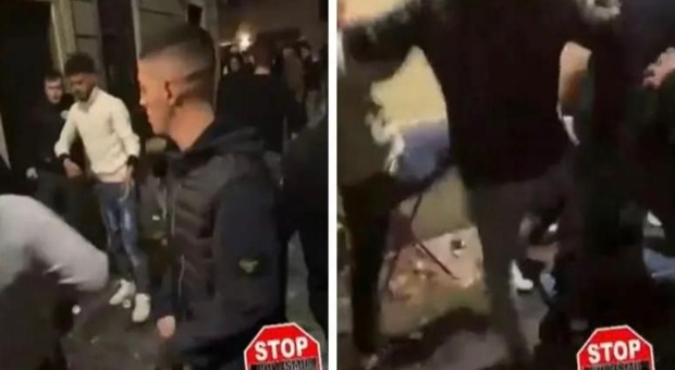 Tifosi marocchini picchiati in strada: calci e pugni da estremisti di destra, il video in rete
