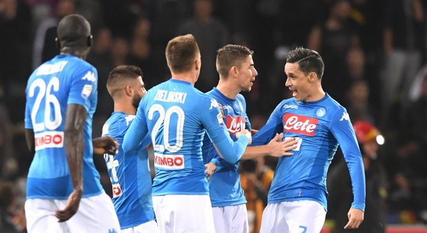 Napoli travolgente anche a Bologna, Callejon, Mertens e Zielinski confezionano il 3-0
