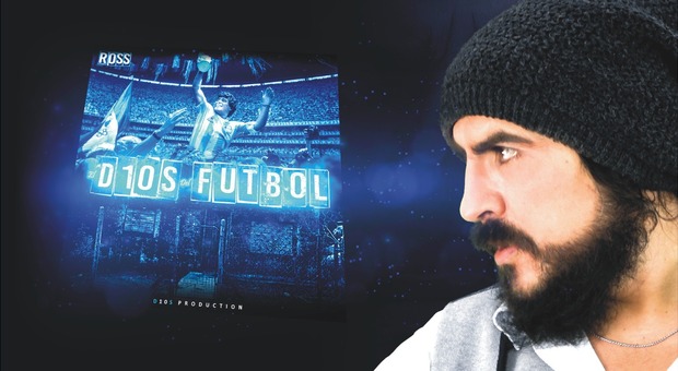 Il cantautore Ross esce con il nuovo singolo «El D10s del futbol» dedicato a Diego Armando Maradona