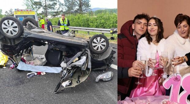 Eleonora Certelli morta nell'incidente sulla A1, l'auto guidata dalla mamma si è scontrata con un tir: feriti anche fratello e fidanzato