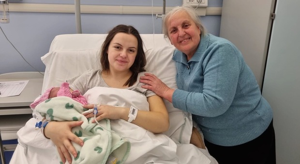 La mamma fugge dalla guerra in Ucraina e arriva in Veneto, e ieri all'Ospedale di San Donà è venuta al mondo Ariana