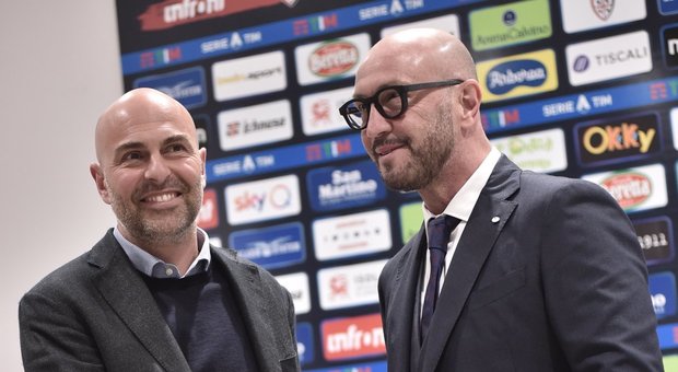 Cagliari, presentato Zenga, Giulini: «E' da tre mesi che facciamo ridere»