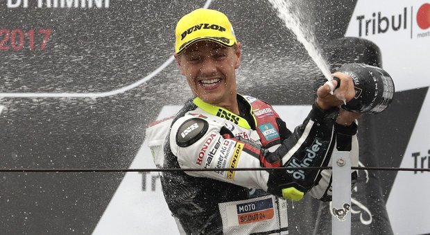 Gp di San Marino, Aegerter vince in Moto2: Morbidelli non finisce la gara