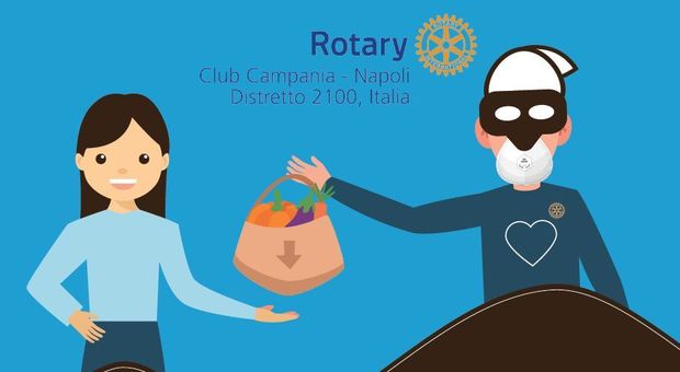 Coronavirus, raccolta fondi del Rotary Club Campania-Napoli per famiglie bisognose e operatori sanitari
