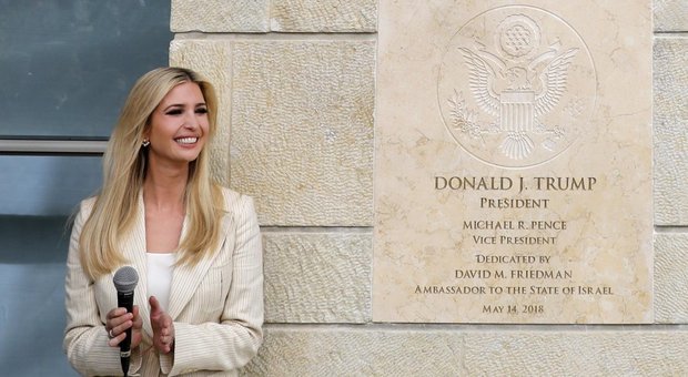 Israele, Ivanka Trump inaugura sede ambasciata Usa