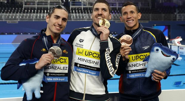 Mondiali, Minisini vince l'oro nel nuoto artistico: prima volta a livello individuale