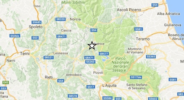 Terremoto, notte di scosse nel centro Italia. La più intensa di magnitudo 3.0