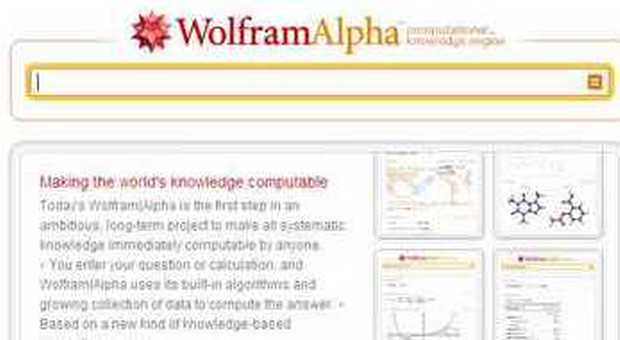 L'home pade di Wolfram Alpha