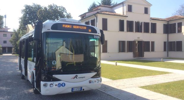 Il primo autobus elettrico di Treviso