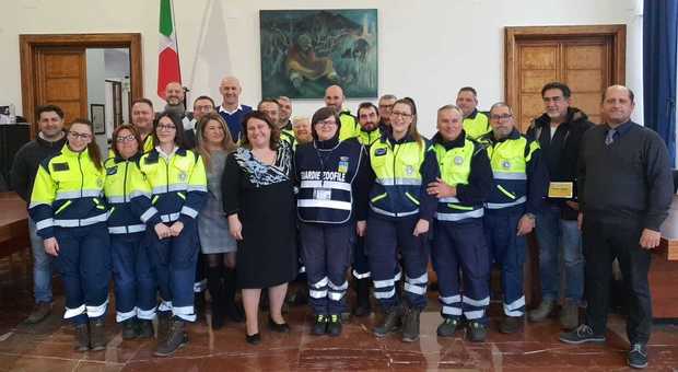 Sabaudia: per la protezione civile comunale riconoscimenti della Regione Lazio ed encomio del sindaco