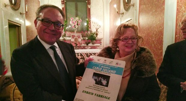 Il Premio Carlo Iuliano al giornalista di Raisport Enrico Varriale