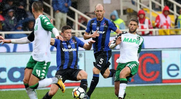 Serie A, i risultati del pomeriggio: Atalanta-Sassuolo 2-1, Cagliari-Crotone 1-0, Udinese-Genoa 1-0, Verona-Fiorentina 0-5