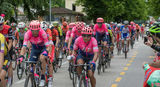 Il Giro negl trevigiano nell'edizione 2019