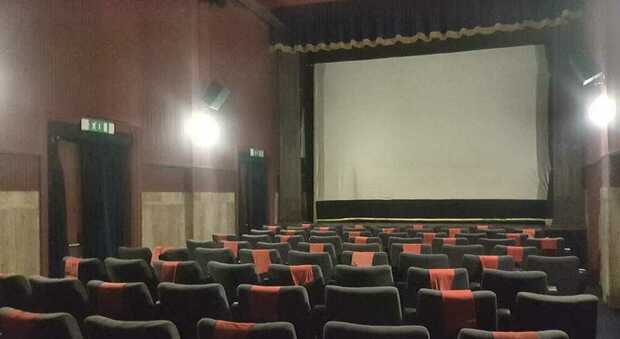 La sala del cinema "Arci" in via Pierluigi da Palestrina
