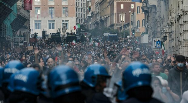 Roma blindata per la manifestazione di oggi dei sindacati: «Possibili infiltrati No pass»