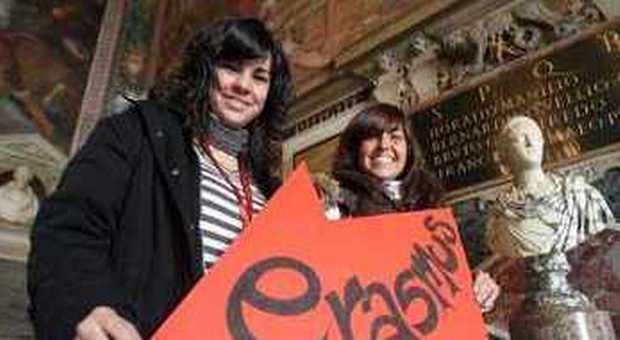 Studenti di Erasmus in Campidoglio (foto Toiati)
