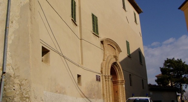 il palazzo Gianfranceschi Zucchi che è stato visitato dai ladri