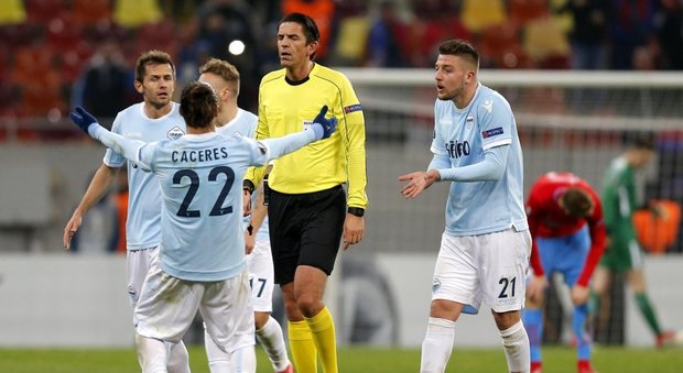 Steaua-Lazio, le pagelle: Felipe accende il gioco, Milinkovic è solo bello
