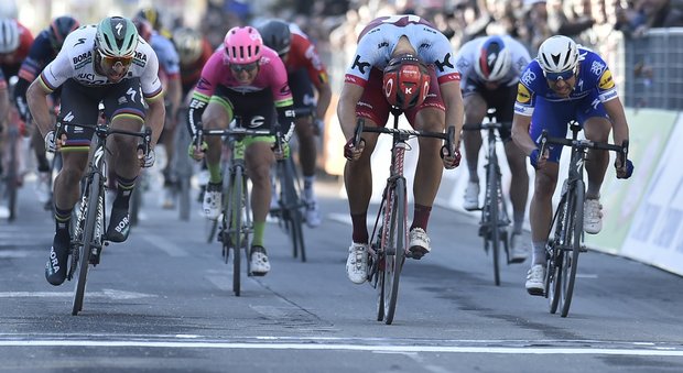 Milano-Sanremo, Nibali e Viviani sfidano Sagan e Kwiatkowski