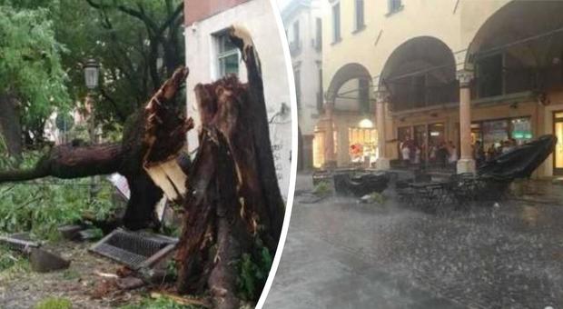 Meteo, Italia divisa in due: temporali e danni al Nord, caldo africano al Sud