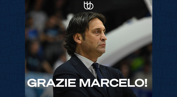Basket Treviso, coach Marcelo Nicola lascia la panchina della TVB