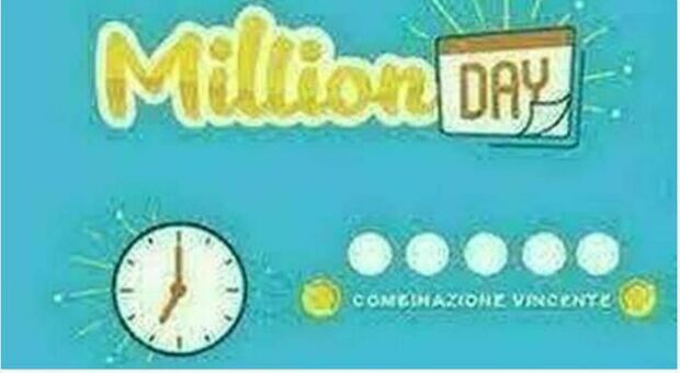 Million Day, estrazione dei cinquen numeri vincenti di oggi sabato 30 ottobre 2021