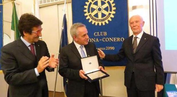 Loccioni premiato dai Rotary Ancona-Conero e Falconara
