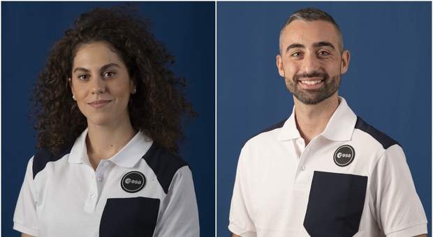 Anthea Comellini e Andrea Patassa: «Piacere, siamo i nuovi astronauti dell'Esa pronti a portare l'Italia in orbita»