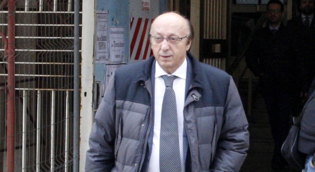 Luciano Moggi, ex direttore generale della Juventus radiato dopo lo scandalo Calciopoli