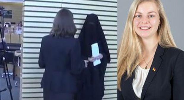 Deputata in aula con il niqab: la provocazione scatena le polemiche