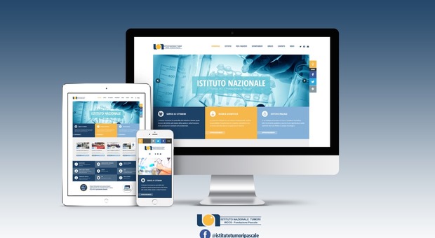 Nuovo portale web, l'istituto Pascale accessibile con un clic