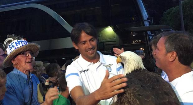 Lazio, la squadra arriva ad Auronzo: inizia il ritiro, Inzaghi il più acclamato