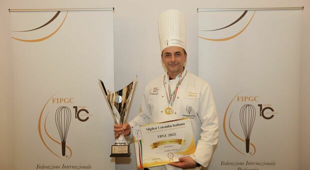 Il maestro pasticciere Domenico Manfredi premiato a Massa Carrara